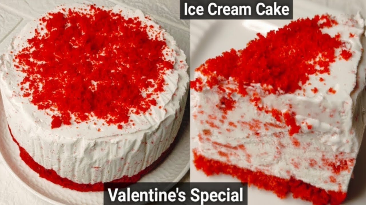 Red Velvet Ice Cream Cake Recipe| IceCream Cake Recipe| बेस एक आईस्क्रीम अनेक| Ice Cream Recipes|