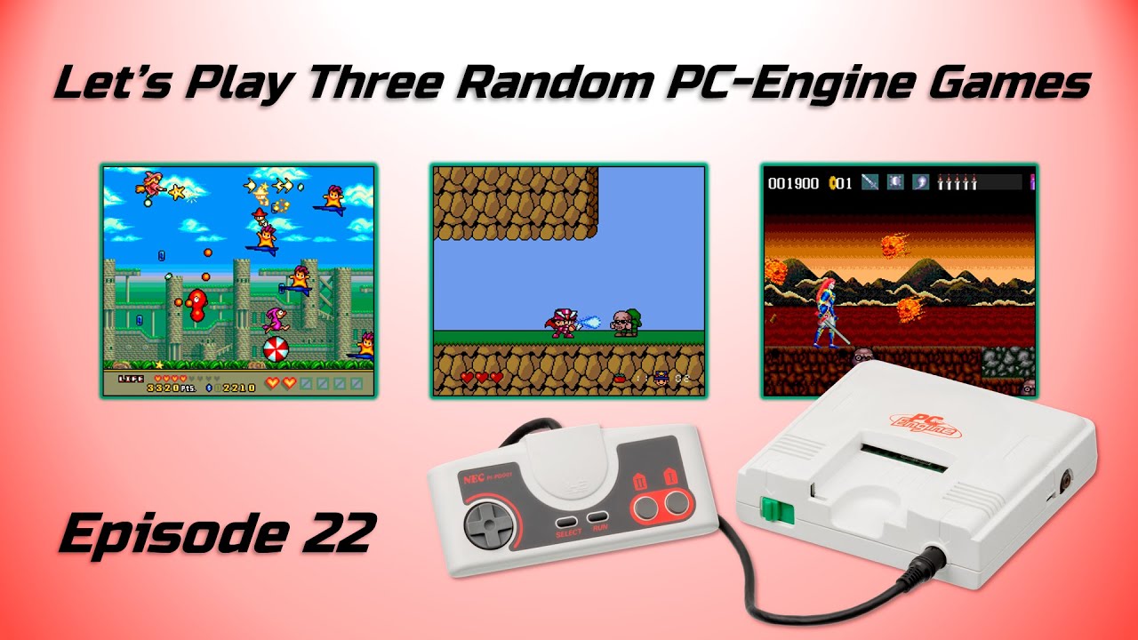 Давайте сыграем в три случайные игры на PC-Engine — Эпизод 22