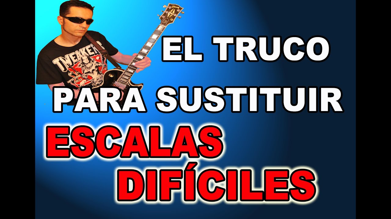 UN TRUCO FÁCIL PARA TOCAR/IMPROVISAR SOLOS Y ESCALAS QUE NO TE SABES BIEN (DÓRICA,FRIGIA,MENOR NAT.)