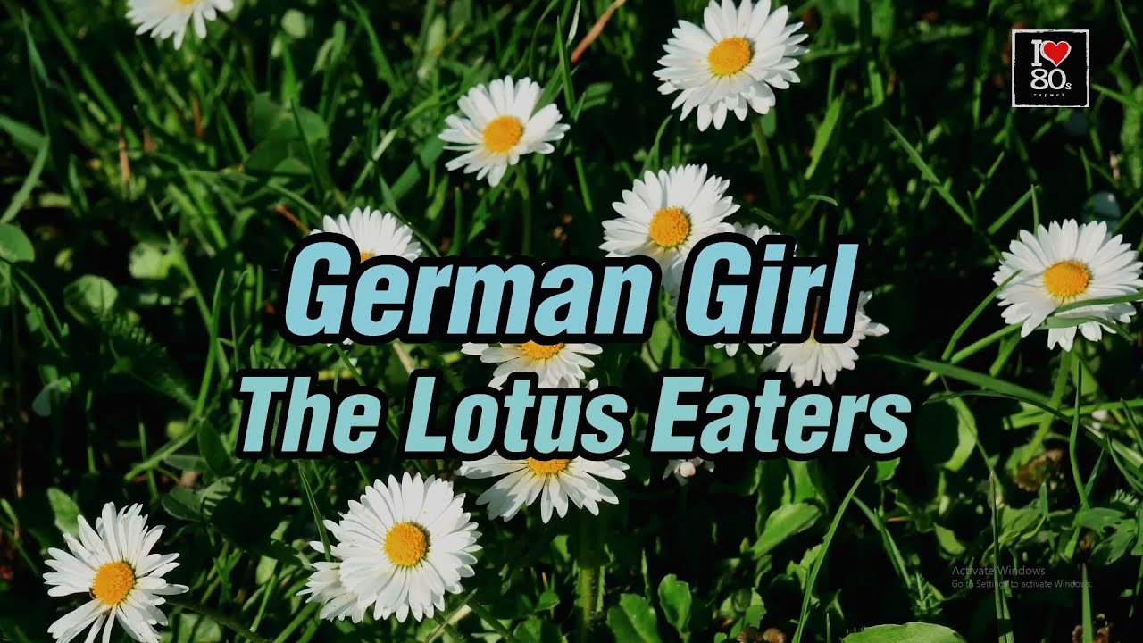 The Lotus Eaters - German Girl [Karaoke New Wave HD]