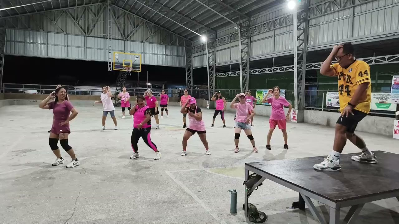 We'd zumba dance samal Bataan zin jeff pangilinan