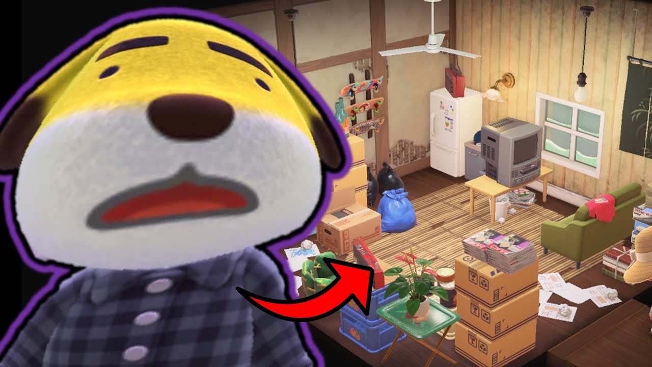 i renovated my villagers' homes because they are just ugly.