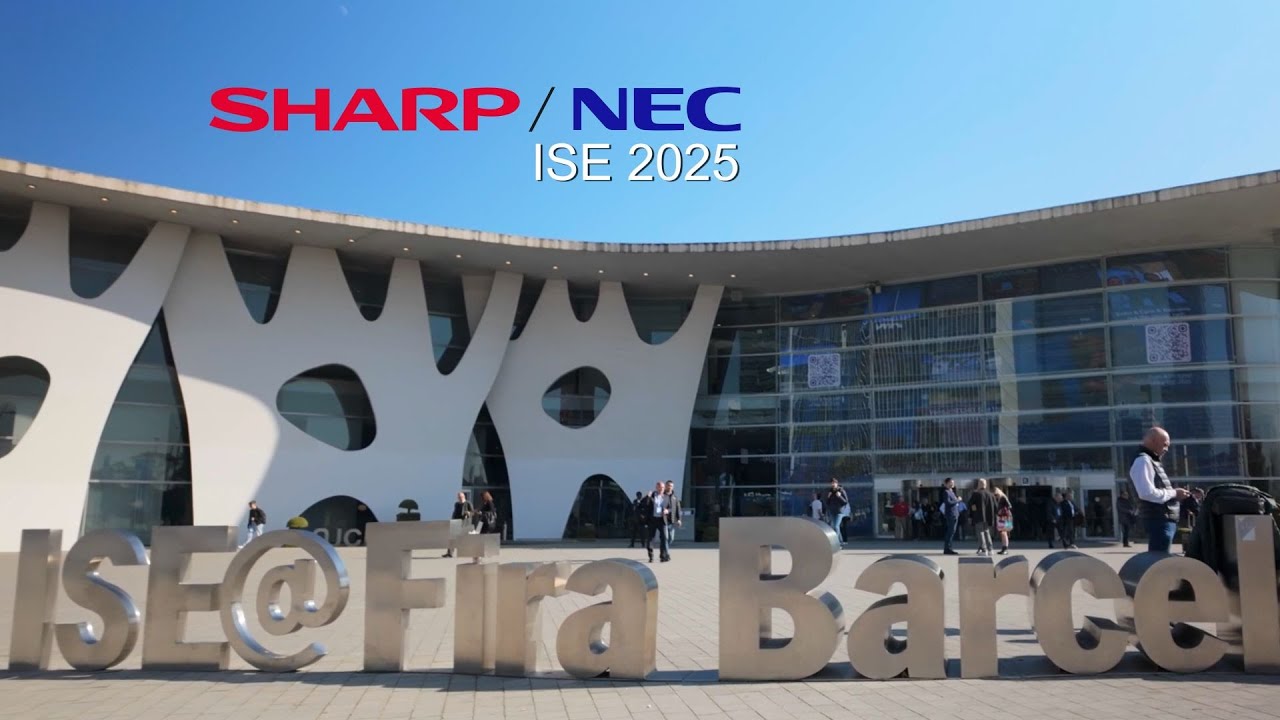 Discover our Sharp new look at ISE 2025