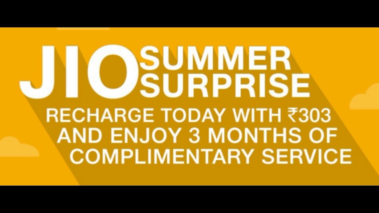 JIO Summer Surprise offer : How To Get | Everything You Need To Know