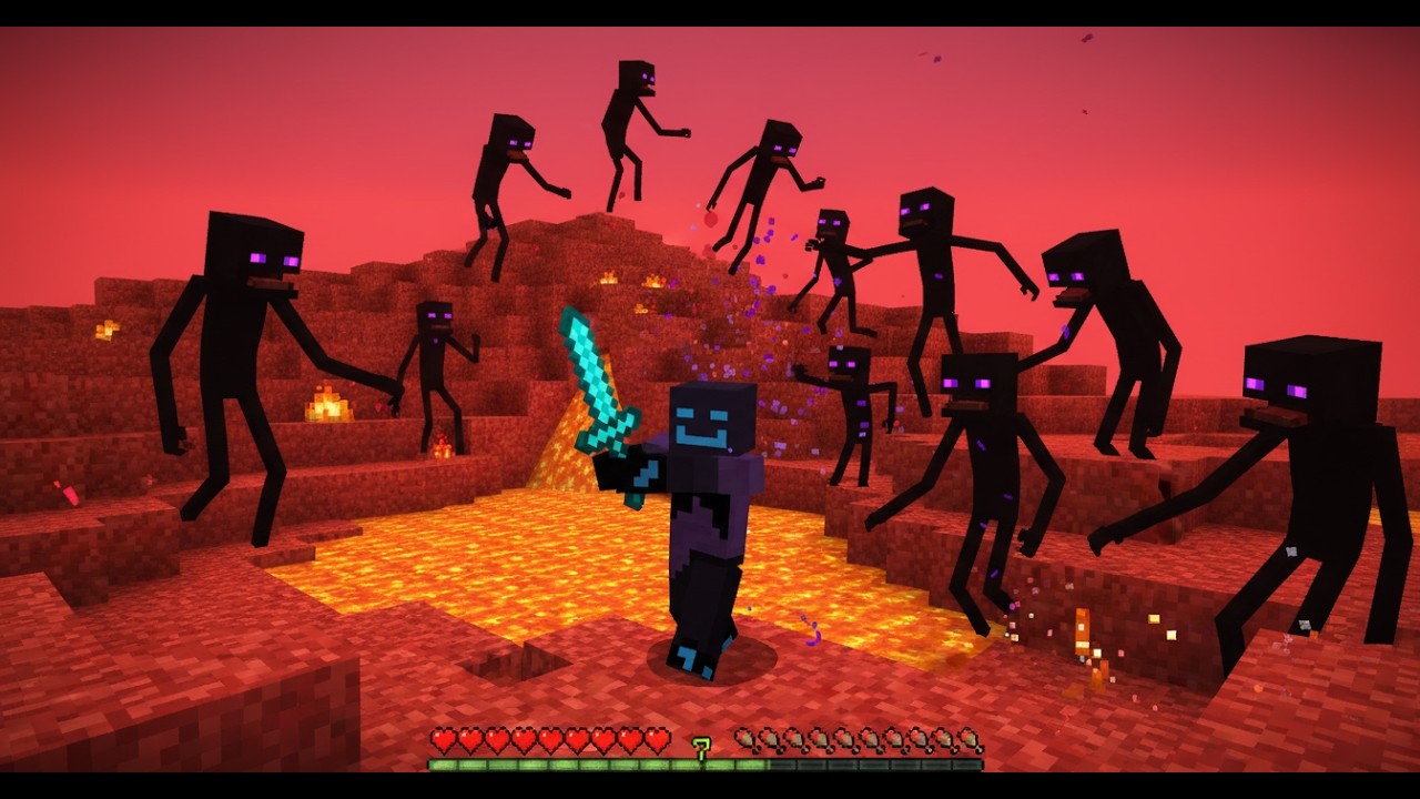 ОДИНОЧНОЕ ВЫЖИВАНИЕ на САМОЙ ПОСЛЕДНЕЙ ВЕРСИИ В МАЙНКРАФТ #5 // НАПАЛИ ЭНДЕРМЕНЫ, НАШЛА ЖИВОТНЫХ!