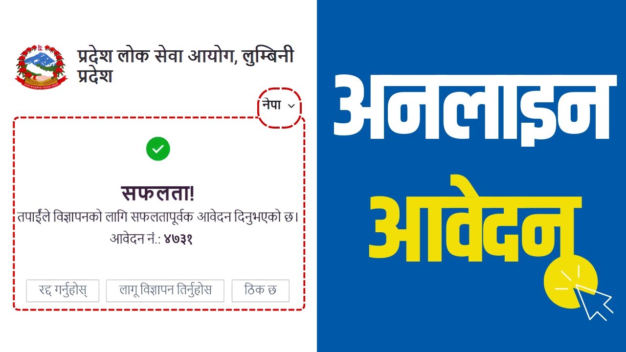 How to Fill Lok Sewa Aayog Online Form Step by Step