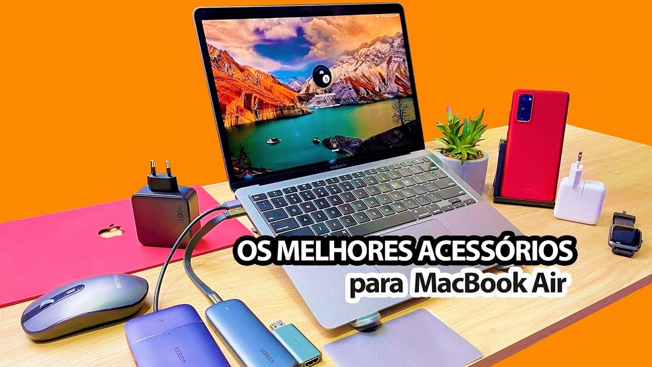 os MELHORES e MAIS BARATOS acessórios para MACBOOK AIR