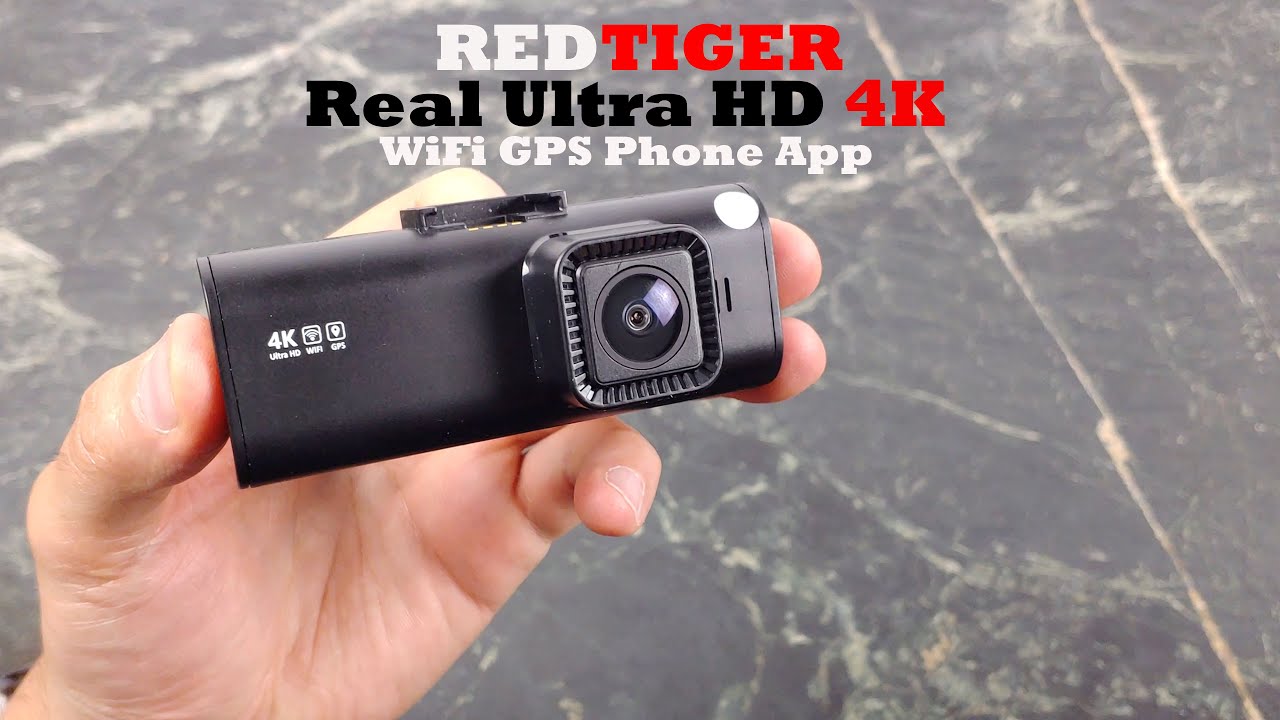 Видеорегистратор RedTiger WiFi GPS: настоящее разрешение Ultra HD 4K