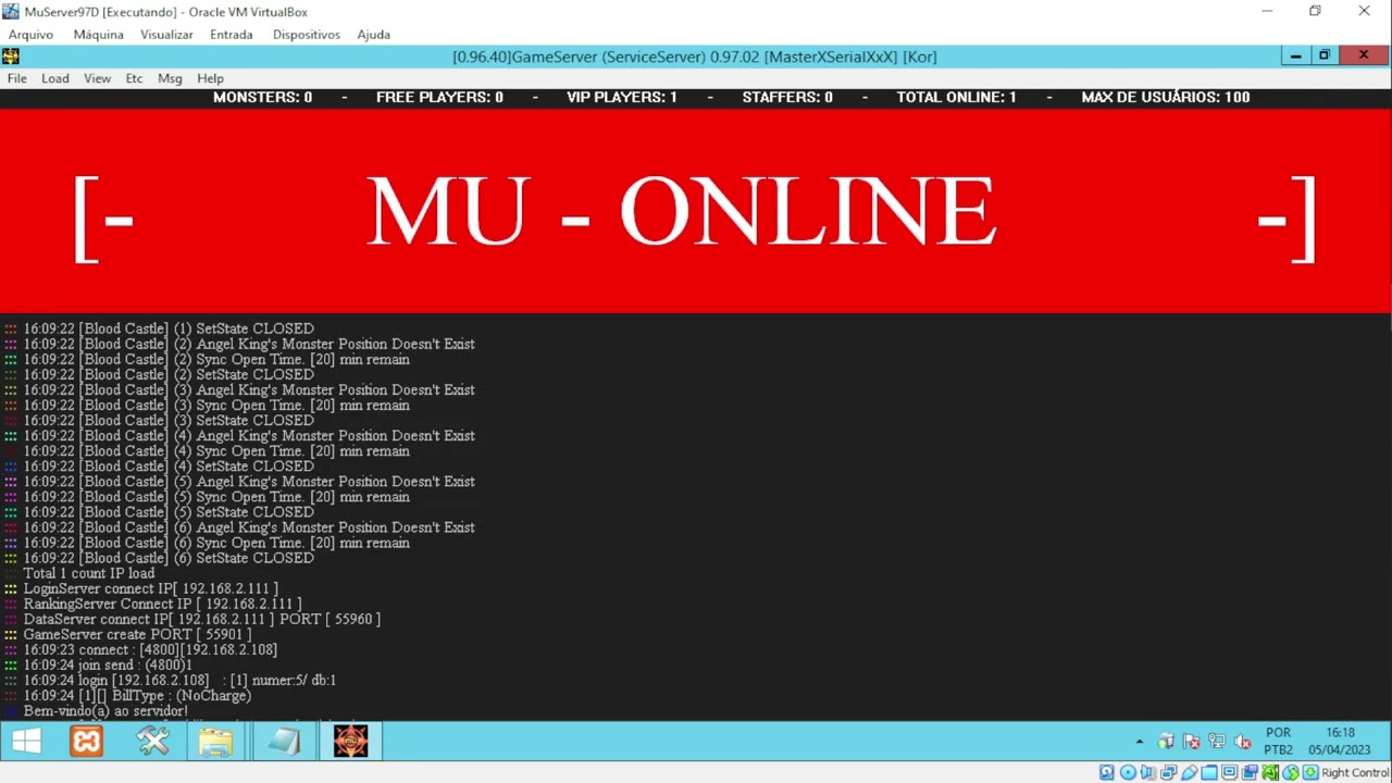 Video 08 - Adicionando função Mudar Classe na fonte Command. cpp -    Source GS