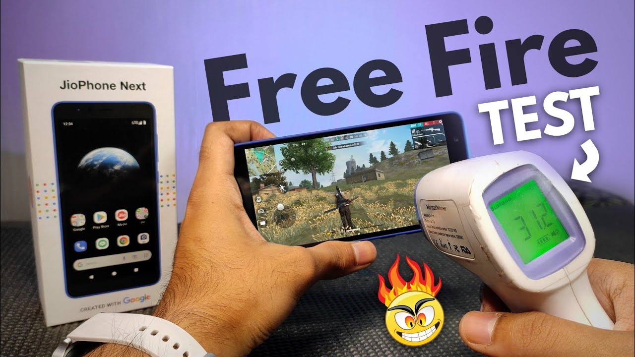 Jio Phone Next Free Fire Gameplay Test Review in Hindi | Ultra Graphics