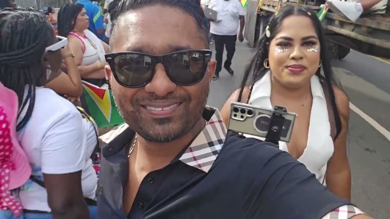 MASHRAMANI CELEBRATION IN GEORGETOWN GUYANA. 