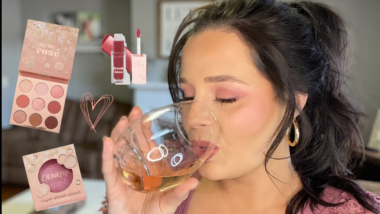 Rose’ Inspired Valentines Day Makeup | Colourpop By The Rose’ Collection