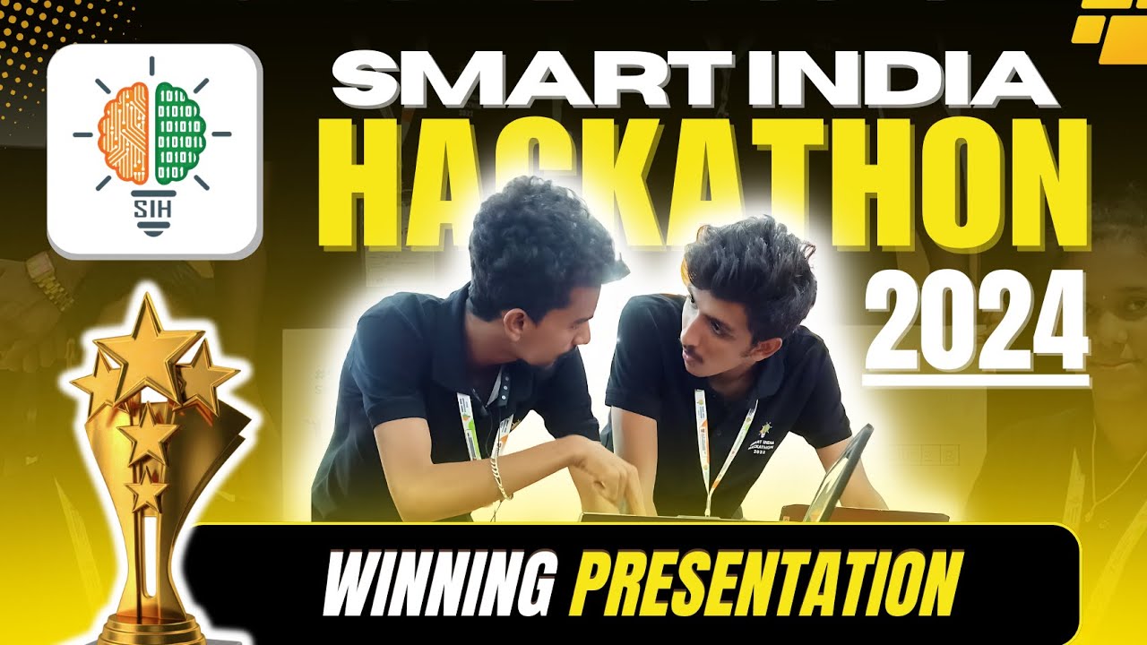 Drafting a Winning SIH PPT 🔥 | Smart India Hackathon 2024 | Exclusive 1:1 SIH Mentorship & Guidance