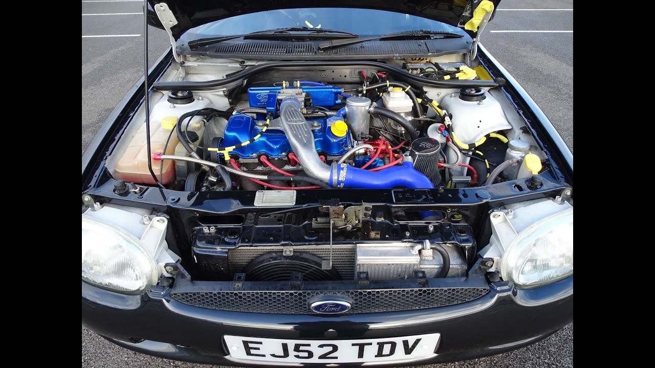 FORD ESCORT RS TURBO VAN OVER £25K SPENT ON MODS ONLY 4K MILES FROM NEW IMMACULATE CONDITION