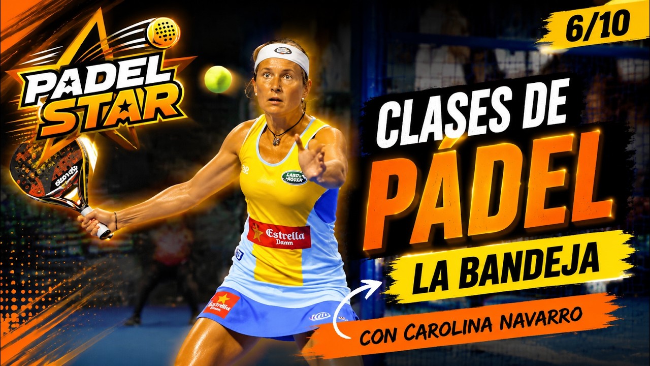 CLASES de Padel (6/10). BANDEJA en Pádel