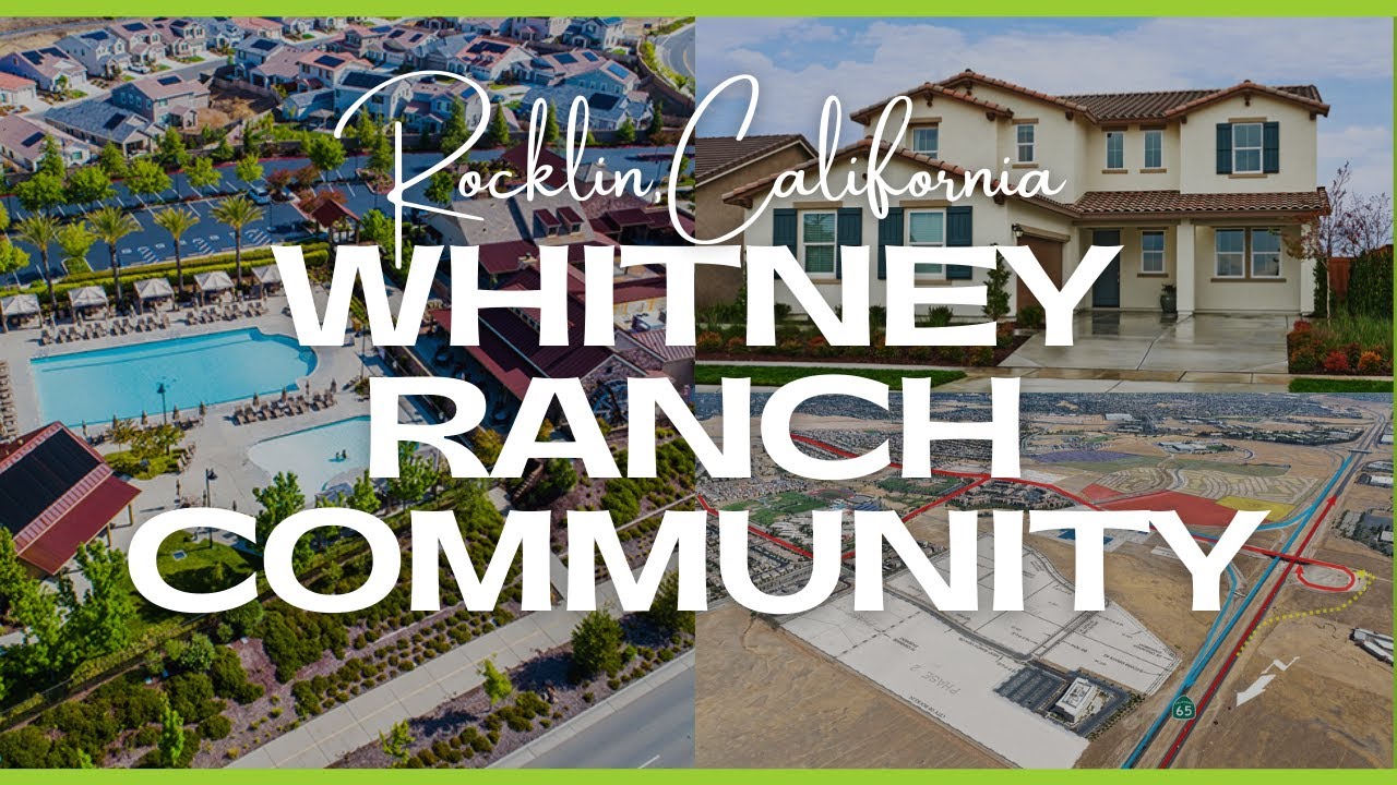 The Rocklin California Whitney Ranch Community Tour - Get an Up-Close Look