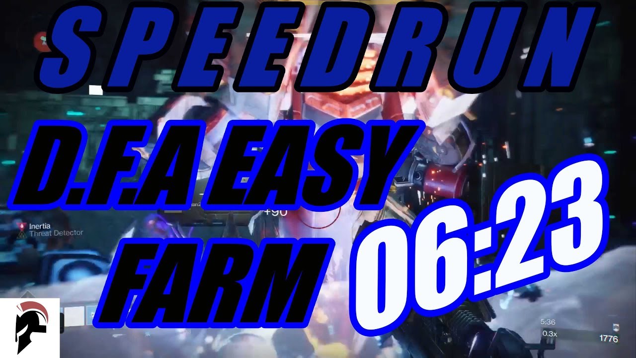 Destiny 2 - D.F.A Farming Strategy - Prestige Nightfall Speedrun (6:23) - Tree Of Probabilities