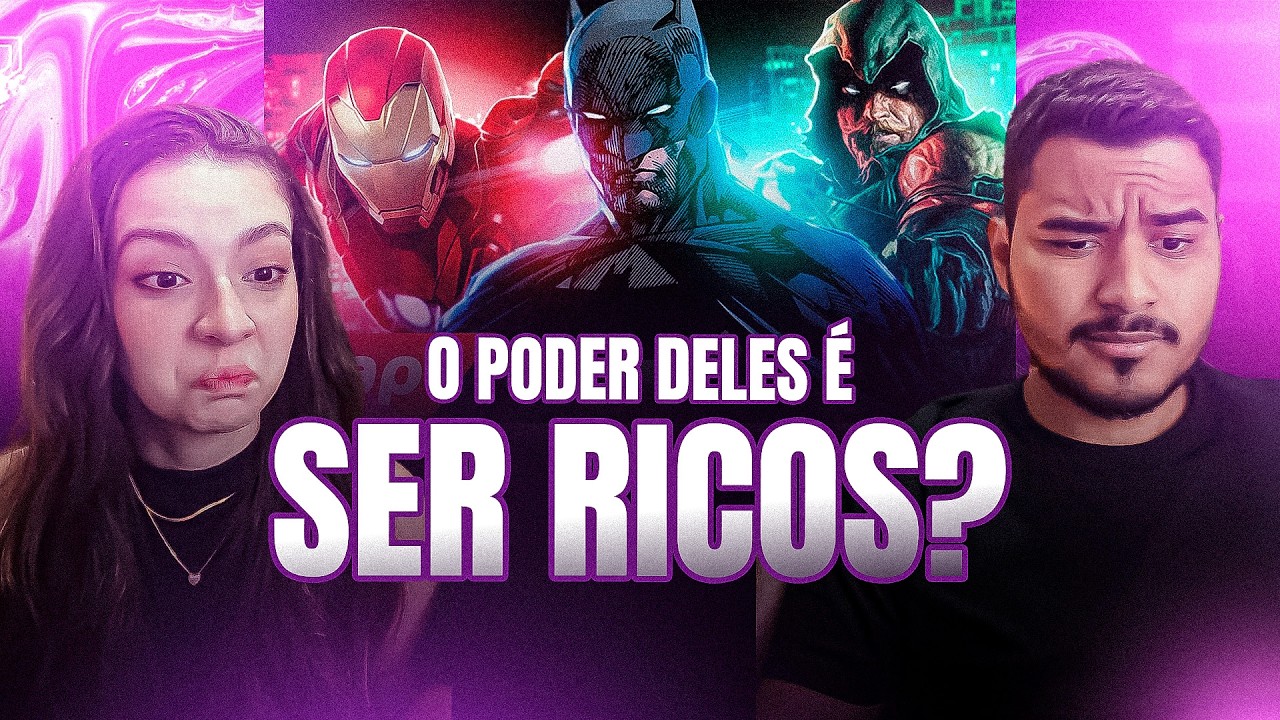 CASAL REAGE: Rap do Homem de Ferro, Batman e Arqueiro Verde - SEM PODERES | NERD HITS