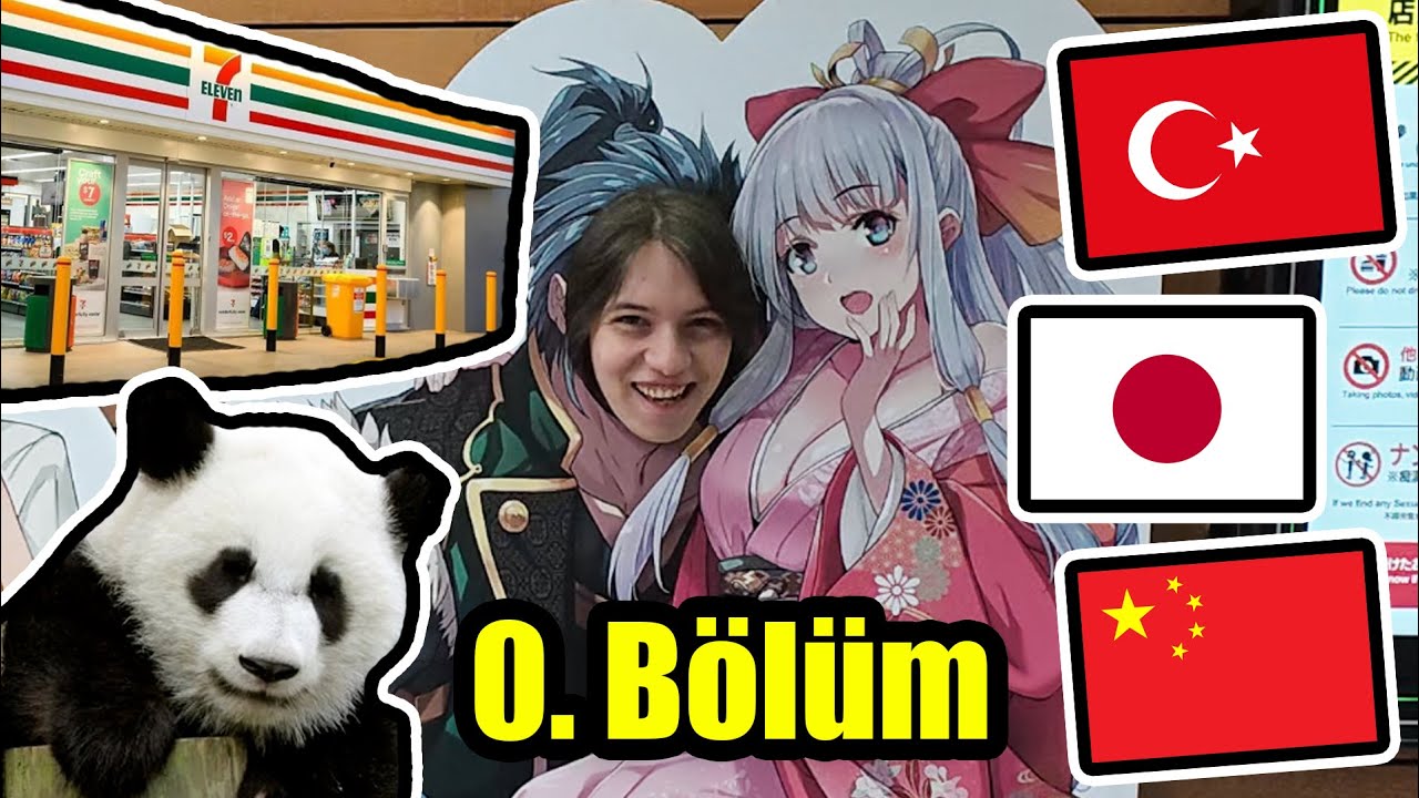 JAPONYA'YA GİDİYORUM 0. BÖLÜM (ÇİN HAVALİMANI)