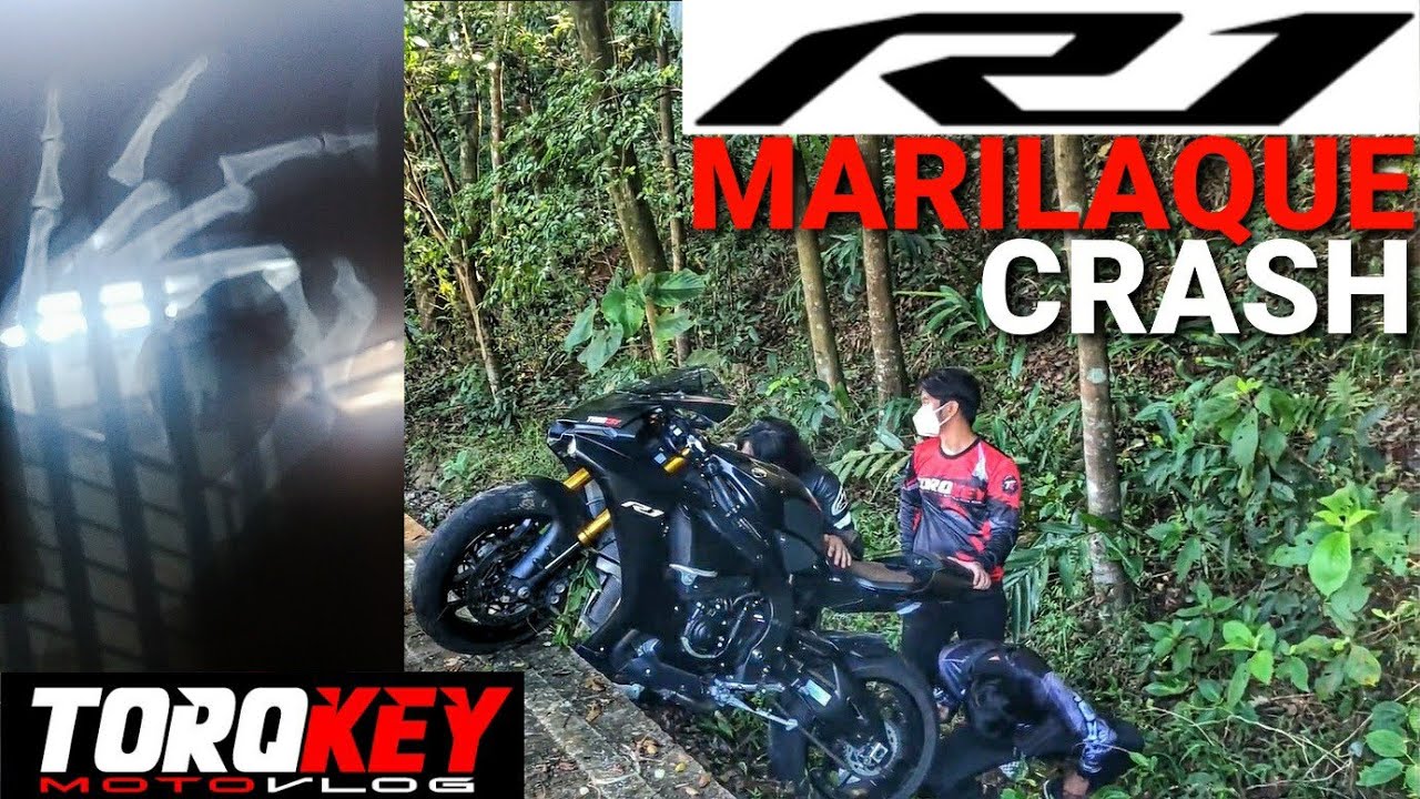 TORQKEY YAMAHA R1 MARILAQUE ACCIDENT || FULL VIDEO