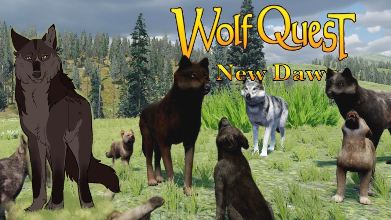 Journey to Our SUMMER Home!🍄🍁Wolf Quest: A New Dawn Legacy #14 (Geode Pack)