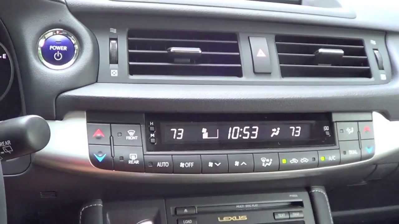 2012 Lexus CT200h Premium Tour