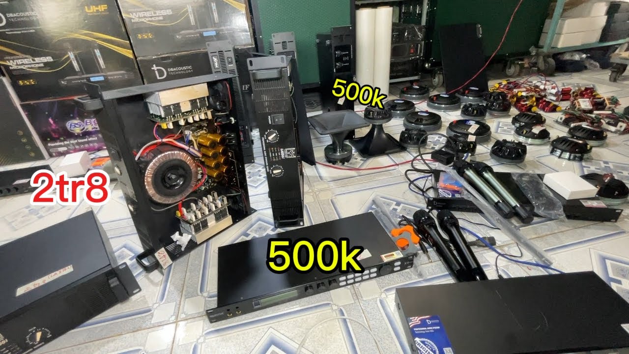 Thanh lý đầu năm giá siêu rẻ 900k thiết bị chuyên ca karaoke phòng trà hát với nhau tiệc cưới