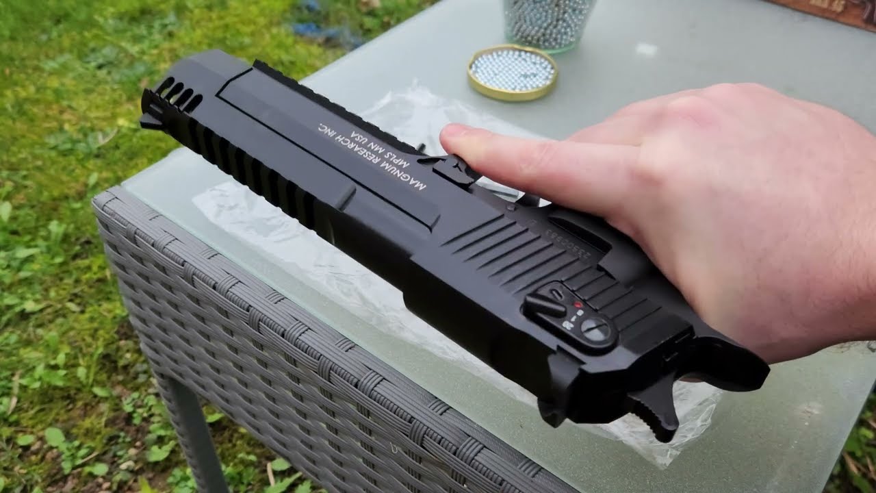 Cybergun | Desert Eagle | 50AE | 4.5mm BB | CO2 | Air Pistol | quick shoot.