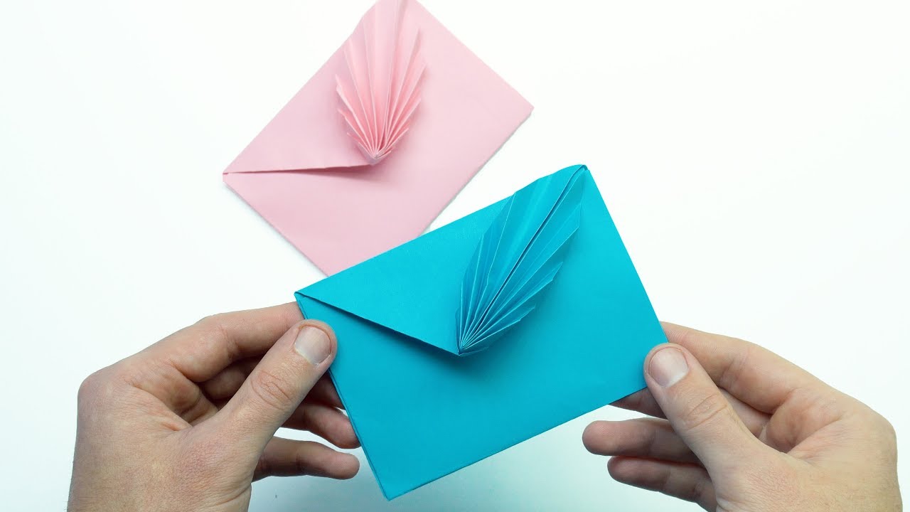 Easy Origami Envelope Leaf