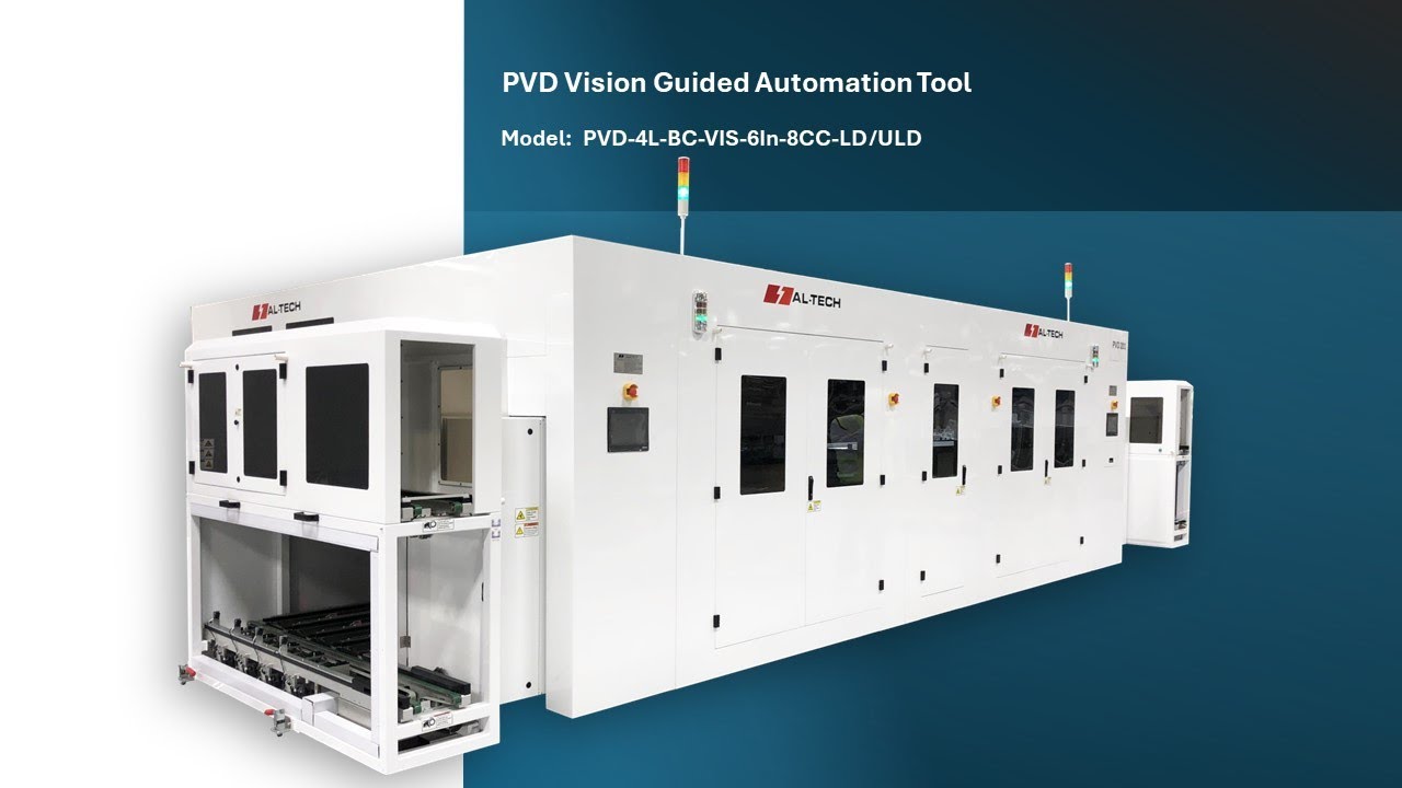 PECVD Vision Guided Auto Loading & Unloading Wafer