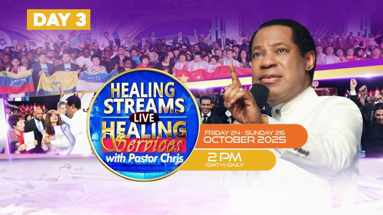 Pastor Chris: Healing Streams Live Healing Services || OCT 25TH || DAY 3