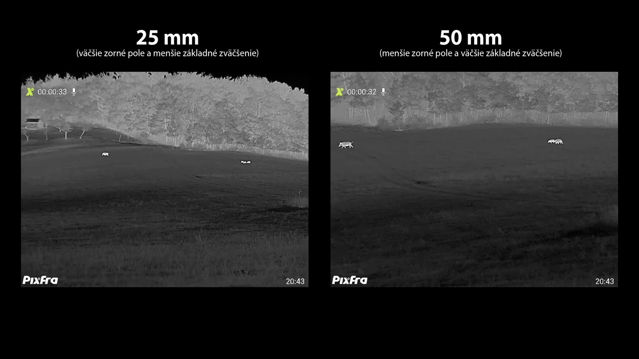 Využitie termovízneho monokulára Pixfra Sirius S650D Dual v praxi