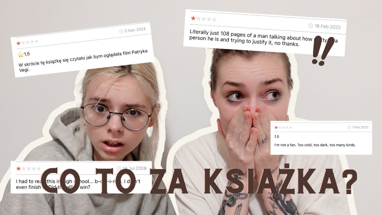 ZGADUJEMY KSIĄŻKI PO HEJTERSKICH RECENZJACH 📖🎉