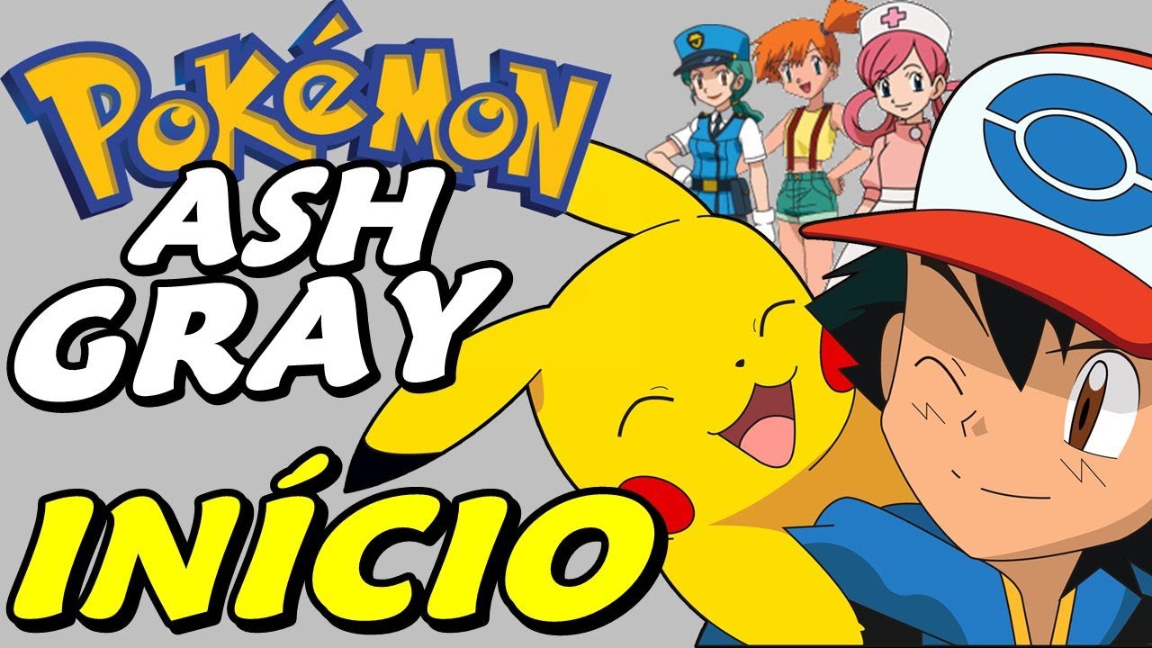 Pokémon Ash Gray (Detonado - Parte 1) - Pikachu e O Início
