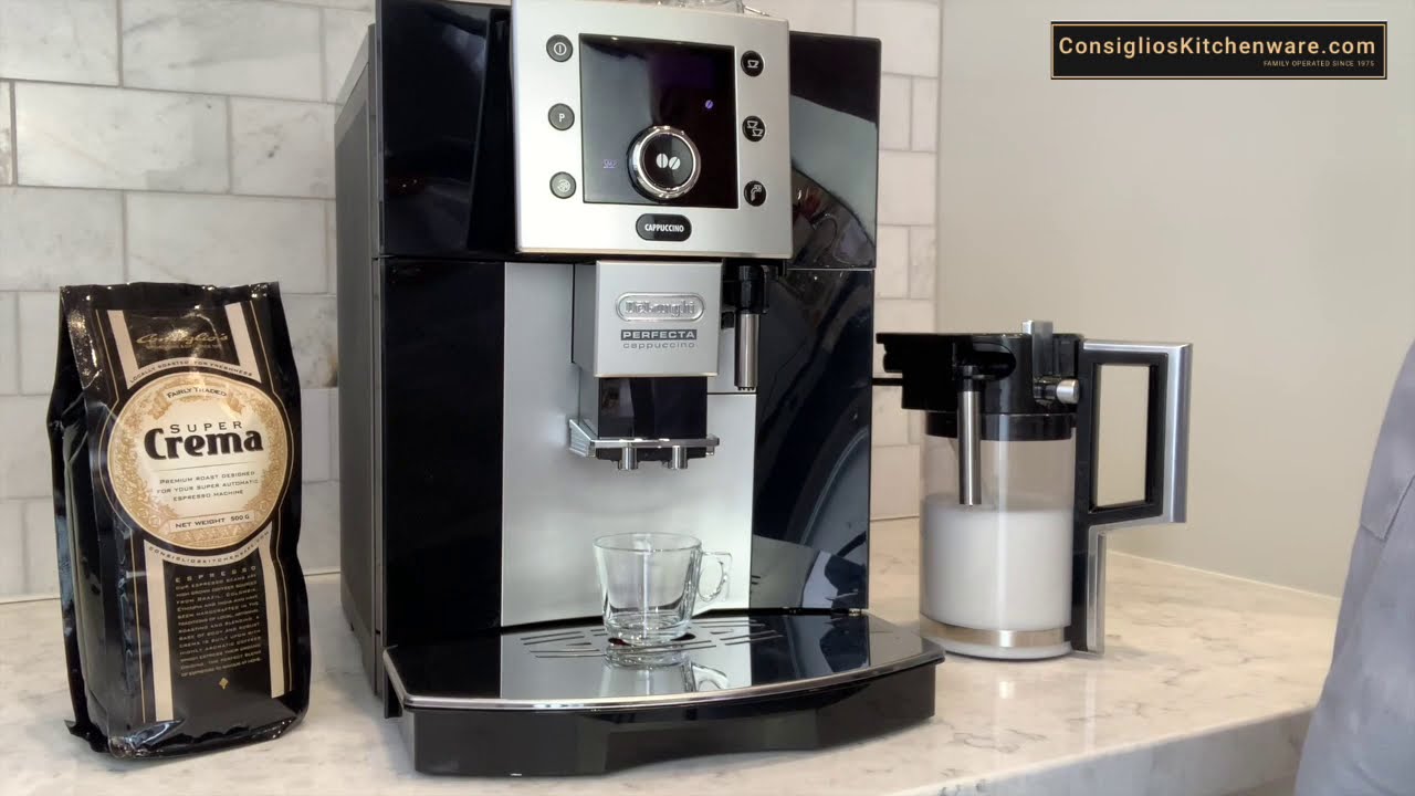How to Use DeLonghi Perfecta 5500B