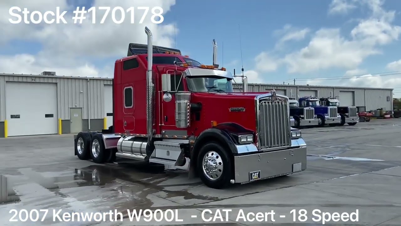 2007 KENWORTH W900L For Sale