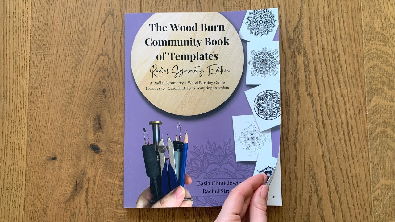 The Wood Burn Community Book of Templates: Radial Symmetry Edition FLIP THROUGH