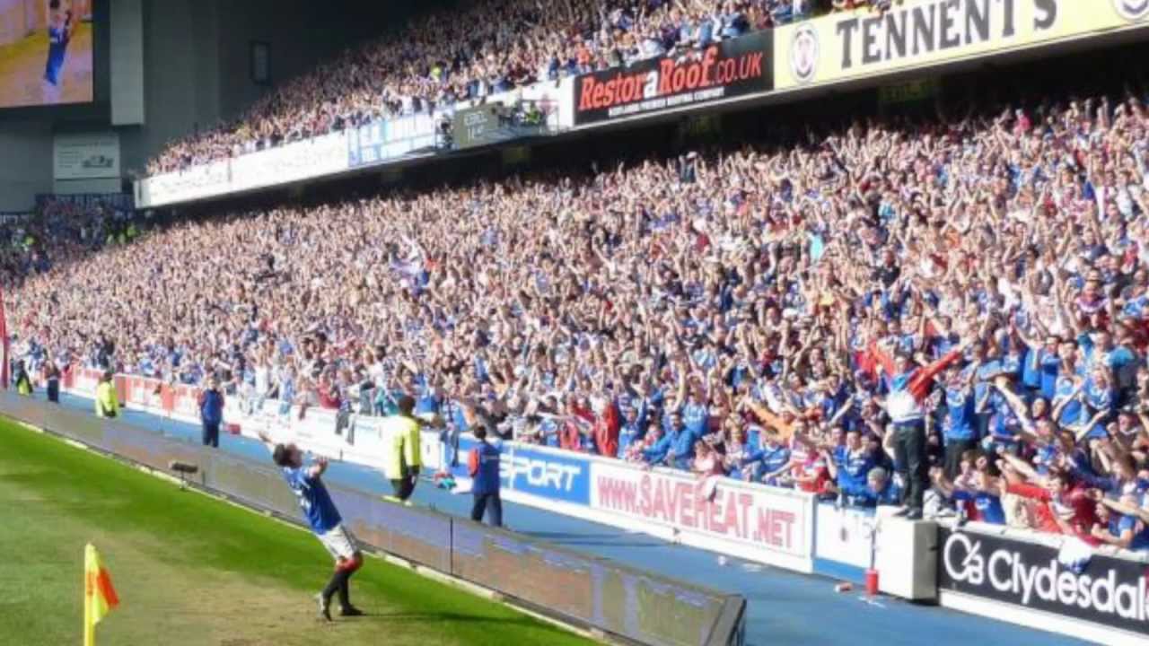 Rangers Lording It Over Celtic 3 - 2 25/03/2012