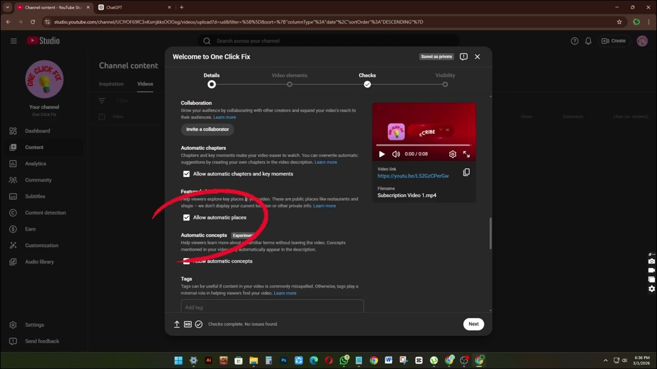 How to Upload YouTube Videos Properly in 2026 🔥 | Upload YouTube Videos Like a PRO in (AI Method) |