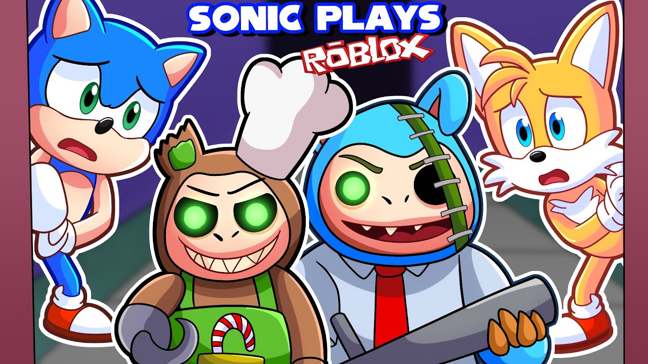 🦔 ESCAPE CREEPY LABUBU SHOP | Sonic Plays Roblox Mega Escape: Bubu Shop