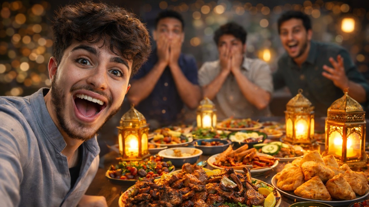 I Threw the Most Insane Iftar Dinner for My Friends!