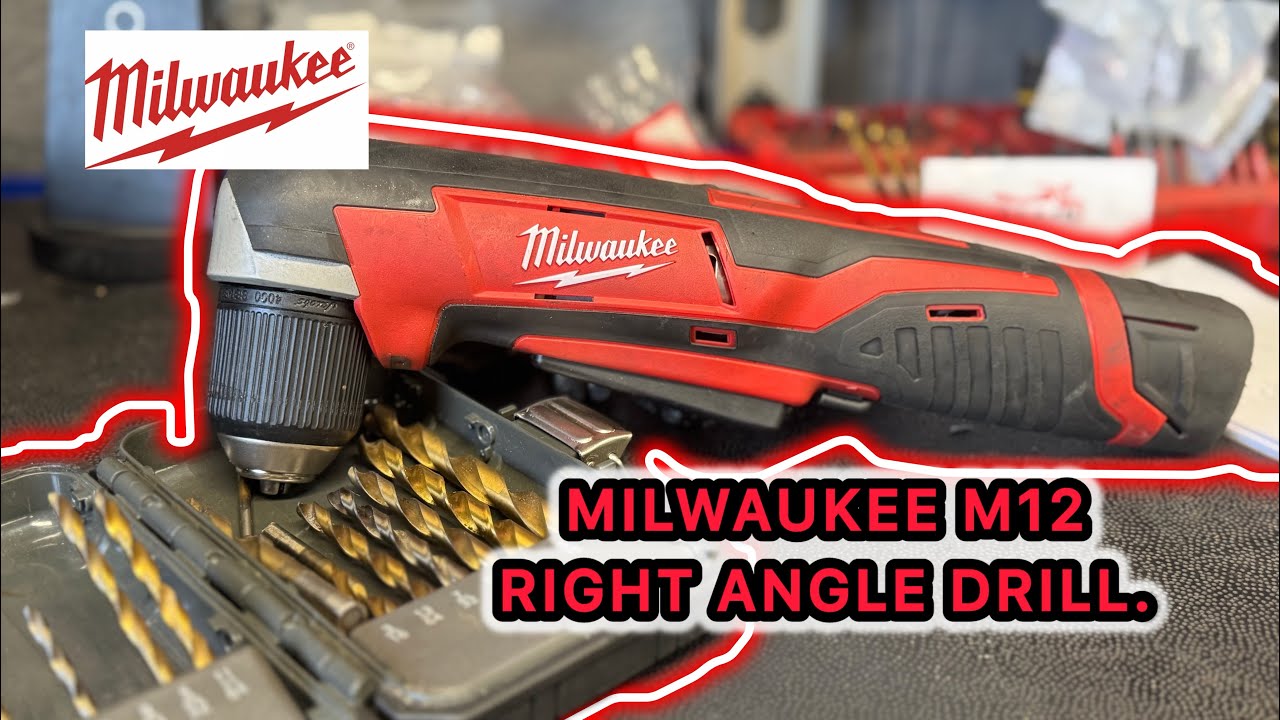 Milwaukee M12 Right Angle Drill. Real Tool Review.