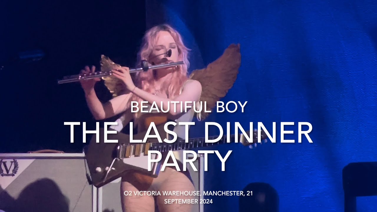 The Last Dinner Party - Beautiful Boy - Live 4k @ O2 Victoria Warehouse, 21 September 2024
