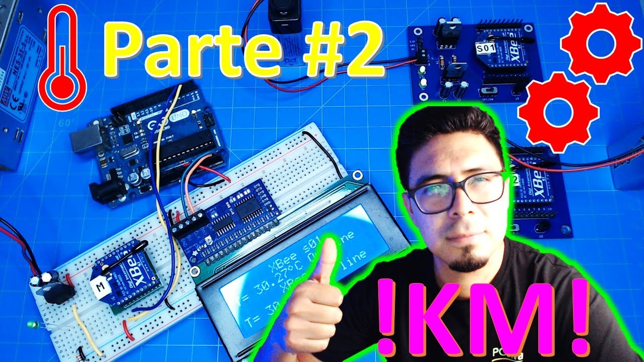 Hasta KILOMETROS | controla actuadores como motores y/o monitorea sensores a distancia con Arduino 📡