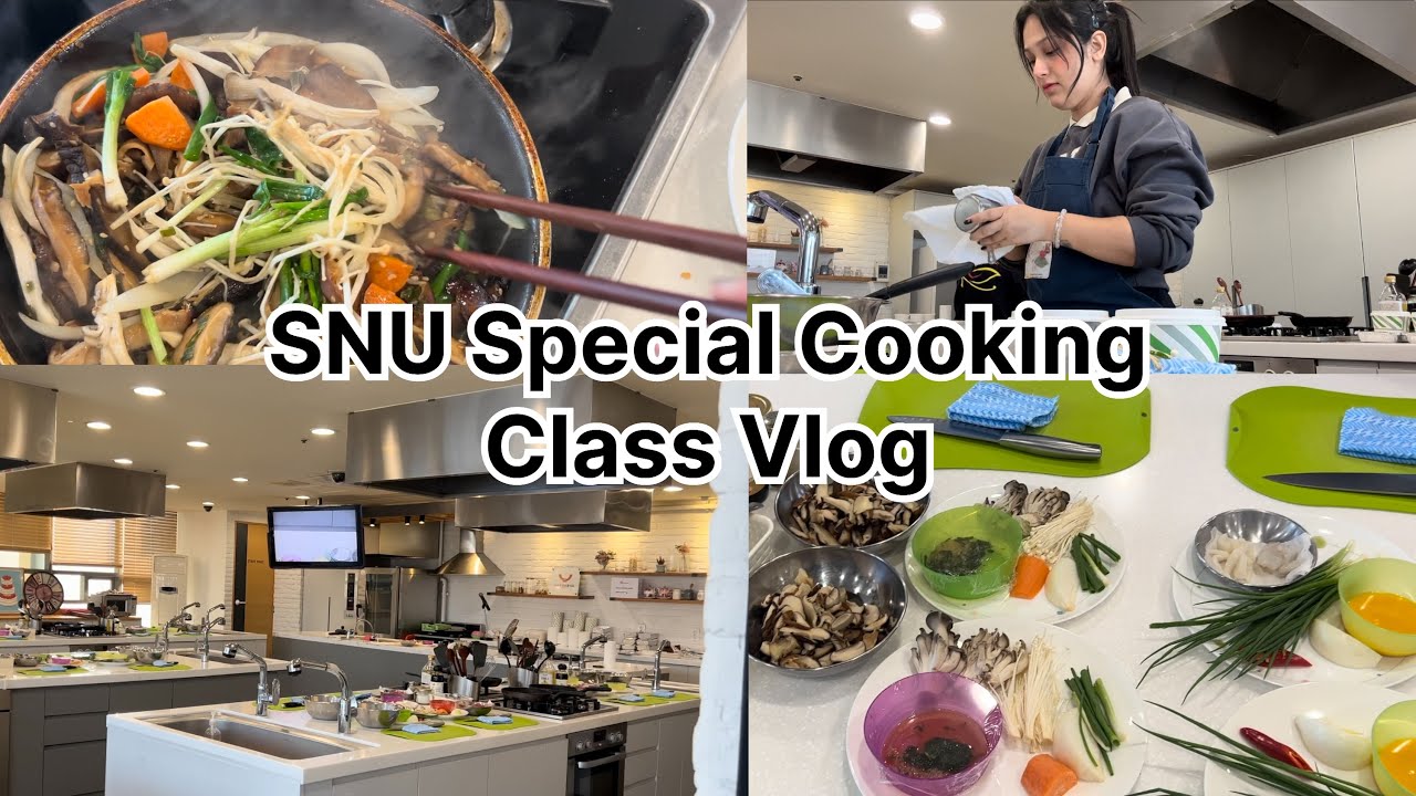 SNU Special Class | Cooking Class | Indian Student in South Korea