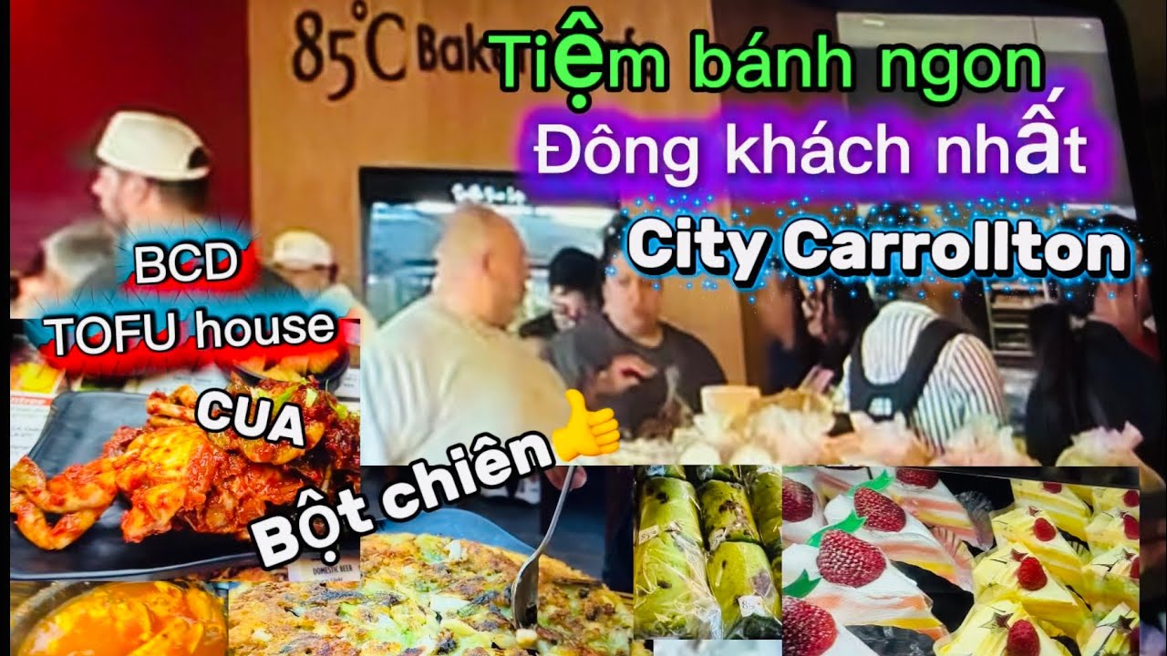 #269🇺🇸Tiệm bánh ngon nhất TP Carrollton 🥧🍰 món ngon Hàn Quốc 😋👍👏🥰❤️❤️￼￼