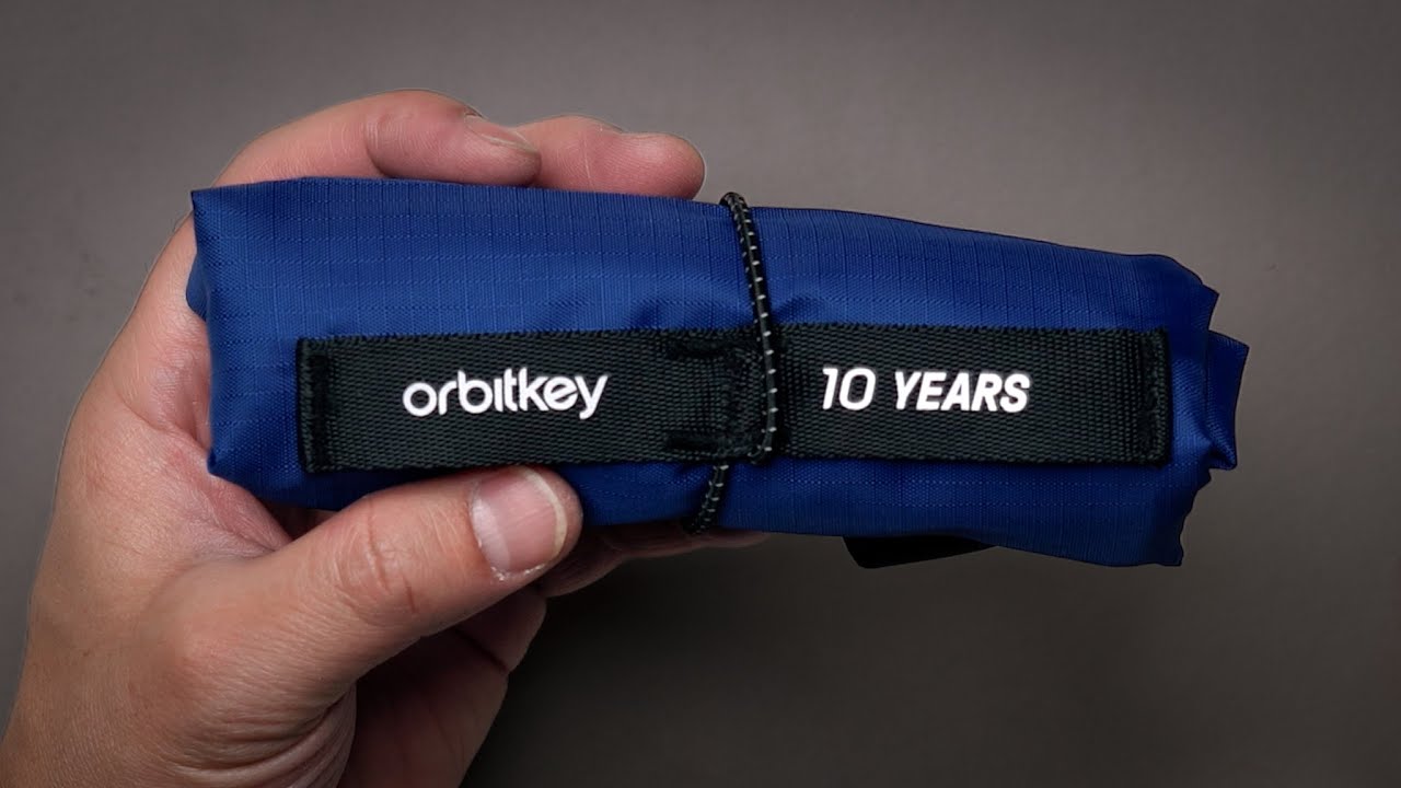 10 years of Orbitkey. Foldable Tote Bag. And other Orbitkey goodies.