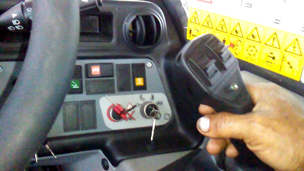 Como operar un telehandler