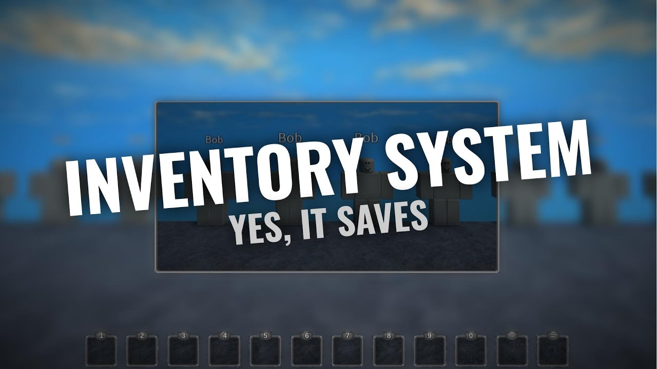 Inventory System | Roblox Studio