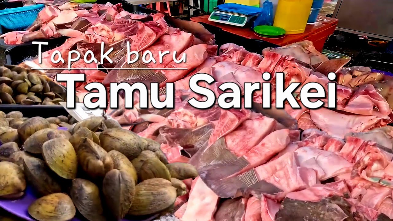Sarawak PASAR MINGGU SARIKEI FullTour Terkini⭐️Lokasi baru dibuka TERBAIK👏